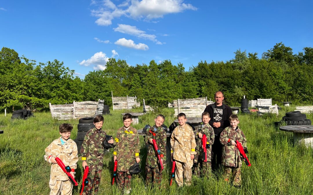 Popołudniowa rozrywka młodszych ministrantów