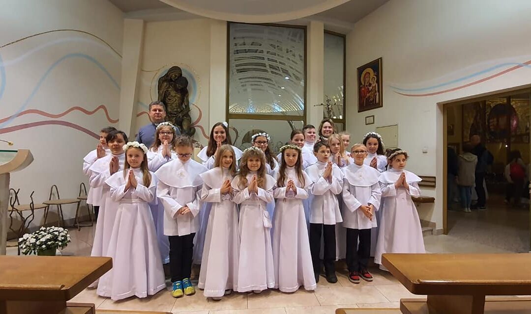 Pielgrzymka dziękczynna za Dar I Komunii Świętej